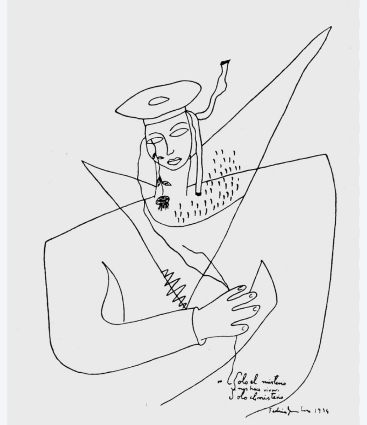 lorca dibujo