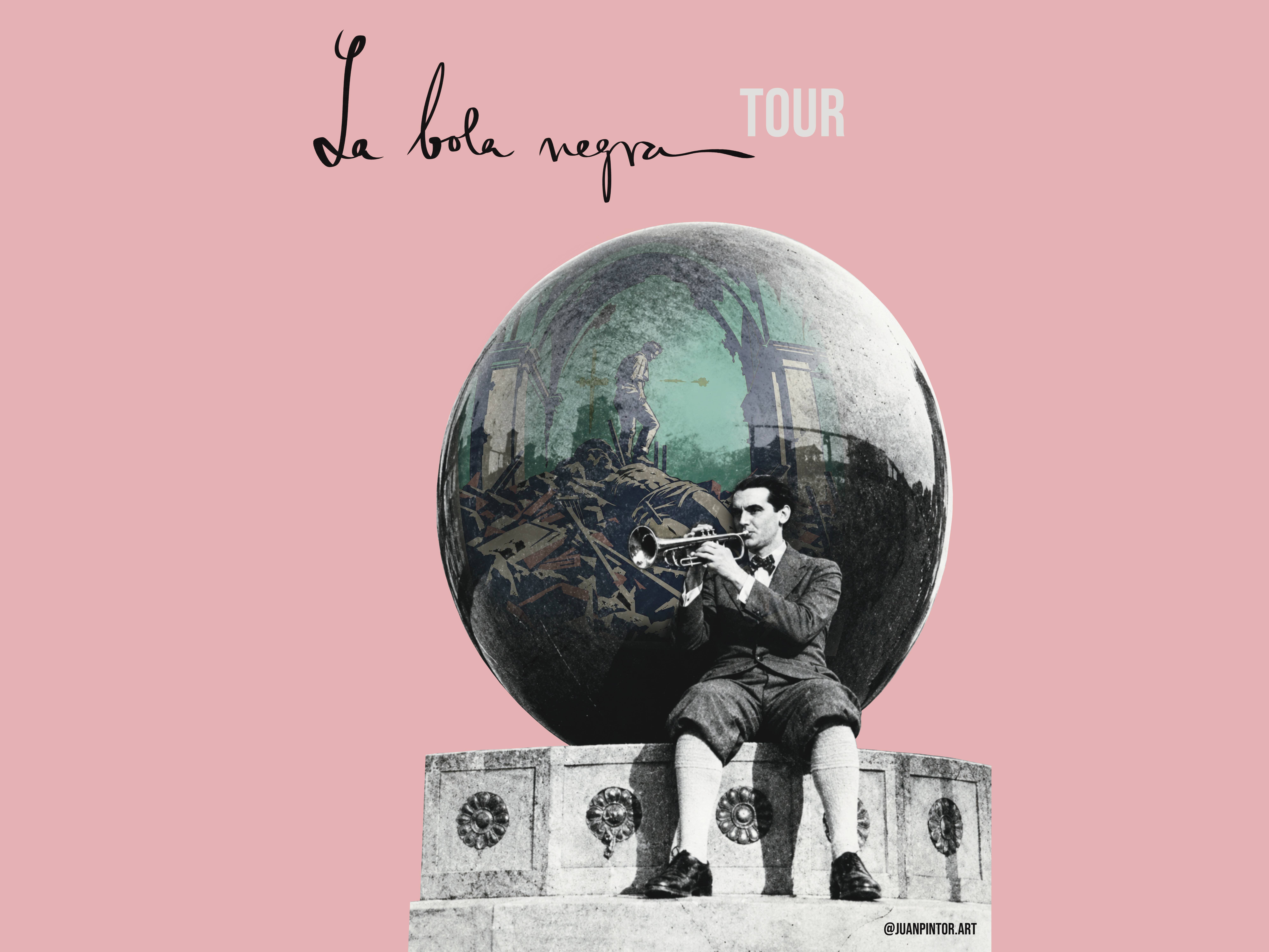 cartel tour localizaciones bola negra cartel tour localizaciones bola negra